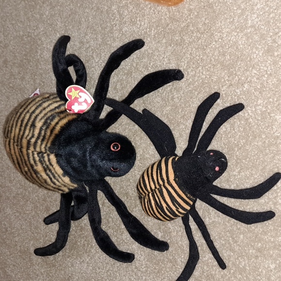 Ty Other - Ty spinner spider Mom & Baby 13"/
